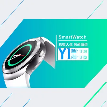 Smartch Smart Žiūrėti Y1 Jutiklinis Ekranas Fitneso Aktyvumo Seklys Smartwatch Vyrai Moterys Žiūrėti parama SIM TF kortelę Nešiojami Diveces