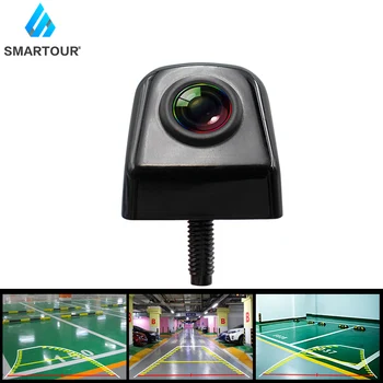 Smartour Protingas Universalus Transporto priemonės, Atsarginės Kameros Automobilio Galinio vaizdo Atvirkštinio Trajektorija Kamera su Dinamiškų linijų Metaliniu korpusu