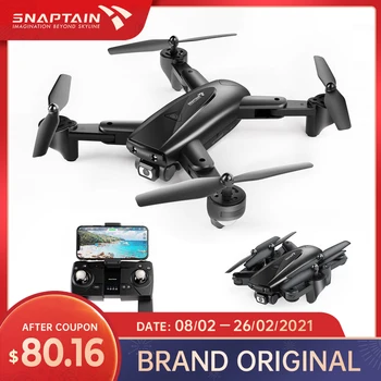 SNAPTAIN SPE500MQ WIFI FPV Drone GPS 1080P Platus Kampas, HD Tranai Kamera, Sulankstomas Rankos RC Quadcopter Profesionalus Fotoaparatas