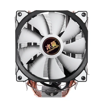 SNIEGO 4PIN CPU aušintuvo 6 heatpipe Vieną aušinimo ventiliatorius 12cm ventiliatorius LGA775 1151 115x 1366 paramos AMD