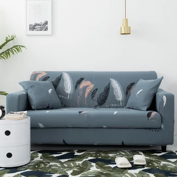 Sofa Cover spandex elastinga Viskas įskaičiuota Sofos Apima Kambarį, kurių skerspjūvio Sofos Padengti Meilės Sėdynės Baldų apdailos