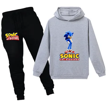 Sonic The Hedgehog 3D Vaikai Hoodies už sonic Vaikų Palaidinukė Berniukų, Mergaičių Prakaito Marškinėliai Vaikas Hoodies Drabužiai, kelnės, Kombinezonas