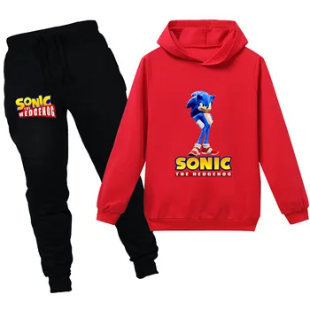 Sonic The Hedgehog 3D Vaikai Hoodies už sonic Vaikų Palaidinukė Berniukų, Mergaičių Prakaito Marškinėliai Vaikas Hoodies Drabužiai, kelnės, Kombinezonas