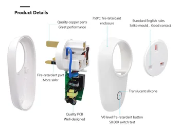 Sonoff S26 IFTTT WIFI Smart Lizdas Bevielis Prijunkite Nuotolinio ES/JAV/AU/UK Smart Home Pereiti Dirbti Su Alexa, Google 