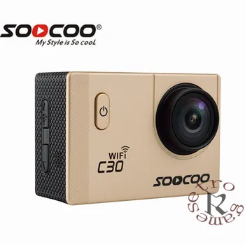 SOOCOO C30/C30R 4K Sporto Kamera 1080P/HD 60FPS Wifi Gyro NOVATEK96660 30M Vandeniui atsparus Veiksmo Kameros