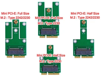SP M. 2 NGFF B Klavišą, kad Mini PCI-E Konverteris Adapteris Kortelę į SIM Kortelės Lizdą, palaiko 3G 4G LTE Tinklo PC M. 2 2230 2242