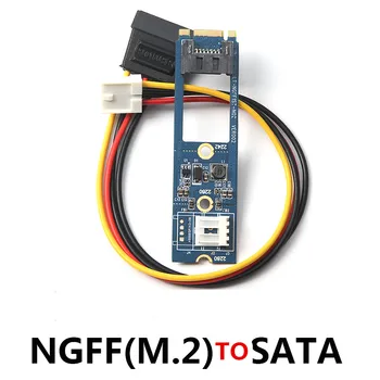 SP M2 SATA M. 2 NGFF SATA su 7Pin SATA Horizontalus Konverteris Adapterio plokštę Plėtros Kortelę+4Pin Maitinimo Kabeliu-WinXP Win7, Win8