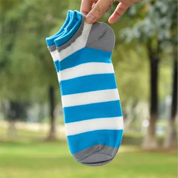 Spalvinga kojinės vyrams medvilnė 5 porų/daug pavasario, vasaros ir rudens mados mažas kulkšnies juostos kojinės vyriškos trumpas meno kojinių