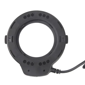 Spash RF-600E LED Blykstė Macro Ring Flash Speedlite Sony Kamera, Flash 18pcs SMD LED Vaizdo Šviesos 8pcs Adapterio Žiedas