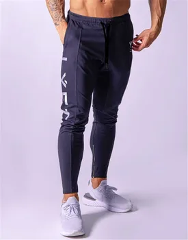 Sporto Kelnės Vyrams Poilsiu Sweatpants 2020 Streetwear Kelnės Mados Spausdinti Raumenų Mens Kelnės