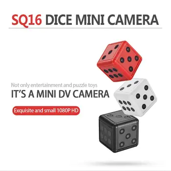 SQ16 Mini Kamera 1080P HD Vaizdo įrašymas Infraraudonųjų spindulių Naktinio Aptikimo Mikro Kamera, 