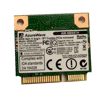 SSEA Naujų didmeninė AzureWave AW-NB097H AW-NB100H AW-NB126H AR3012 AR5B225 Pusę Mini PCI-E Wifi BT4.0 Wlan Bevielis Kortelės