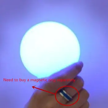 Stebuklinga Lempa Valdomas Lemputės Reikia Magnetas Žiedo Magija, Iliuzija, Magija Gudrybės Žaislas