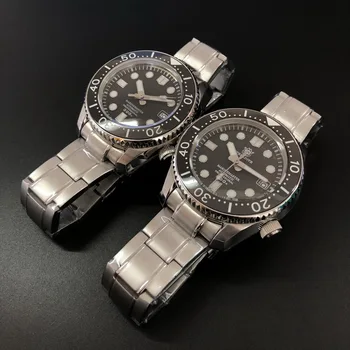 STEELDIVE vyrų dive laikrodžiai vyrams automatinis mechaninis laikrodis 20ATM vandeniui laikrodis Šveicarija šviesos keraminiai rėmelio laikrodis