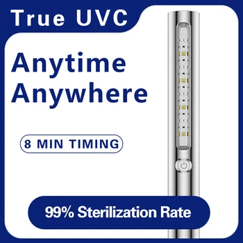 Sterilizer UV Lempa Įkrovimo Namų Nešiojamų Ultravioletinių Dezinfekavimo Baktericidinį Lempa uv-C Baktericidiniu Šviesos Sterilizer