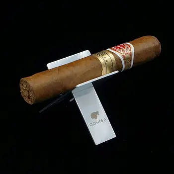 Sulankstomas COHIBA Cigarų Laikiklis iš Nerūdijančio aukštos kokybės Plieno Cigarų Ekranas Lentynos Laikiklis