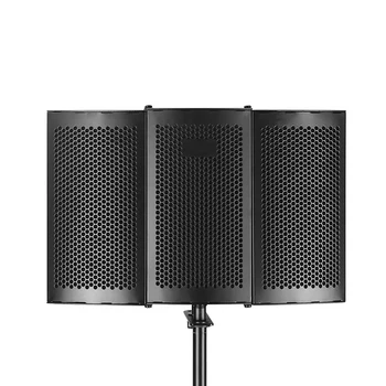 Sulankstomas Mikrofonas, Akustinė Izoliacija Shield Akustinių EVA Putos Aliuminio Izoliatorius Skydelis įrašų Studijoje Live Transliacijos