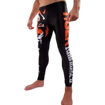 SUOTF Tiger Muay Tajų kikboksas stora raudonas kelnes kvėpuojantis fitneso treniruotės šortai muay thai bokso šortai mma šortai boxeo