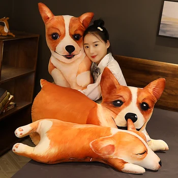 Super minkšta pagalvėlė core peluches modeliavimas šunų odos draugiškas audinys spausdinimo dizaino kūrybos gimtadienio dovana, namų puošybai lėlės