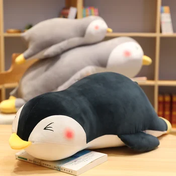 Super Minkštas Pliušinis Žaislas Pingvinas Mielas Animacinių filmų Gyvūnų Pingvinas Įdaryti Lėlė Mergaitėms, Valentino Dovanos Sofos Pagalvės
