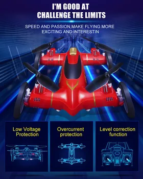 Syma X9 / x9s Skristi Automobilių 2.4 G 4CH Nuotolinio Valdymo pultas RC Quadcopter Sraigtasparnis Drone Žemė (Dangus 2 Funkcijų 1 karo vežime