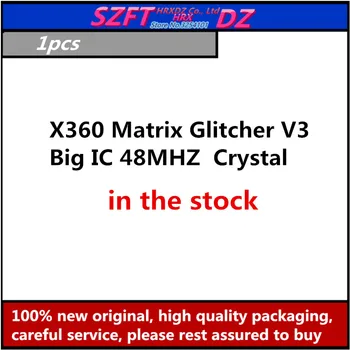 SZFTHRXDZ 1PCS X360 Matricos Glitcher V3 Mėlyna PCB Didelis IC 48MHZ Kristalų laikrodžių osciliatoriai(Norėdami peržiūrėti fizinį vaizdą, prašome susisiekti su mumis)