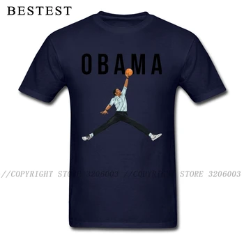 T-shirt Juokinga Obama Oro Basketballer Kūrinį Marškinėliai Vyrams Marškinėlius Negabaritinių Vyrų Medvilnės Drabužius Laišką Streetwear Už Klubo Prezidentas