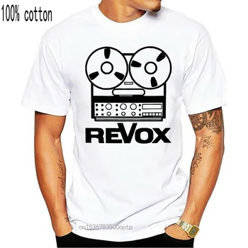T-Shirt Revox marškinėliai DJ piešimo Mitinės Diktofonas Derliaus rites v