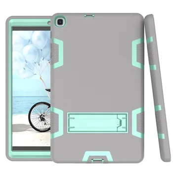 Tablet case For Samsung Galaxy Tab S5e 10.5 colio 2019 Naujas Nešiojamas Kietasis Spalva Smūgiams Stovėti silikono Apsaugos Atveju