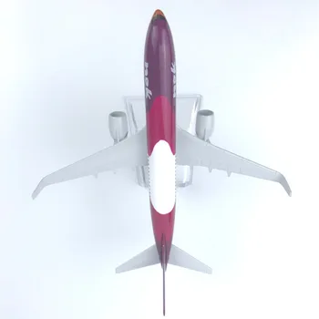 Tailand Nok Air Raudonos Paukščio Skrydžio Diecast Orlaivio Modelis 6