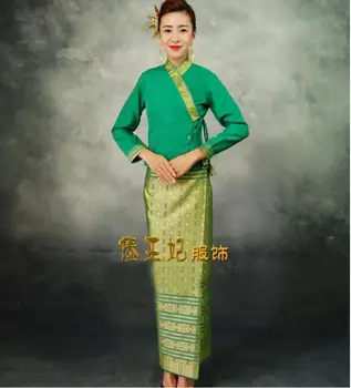 Tailandas Restaurant&Hotel vienodas Moteris Tajų stiliaus Padavėjo uniformą