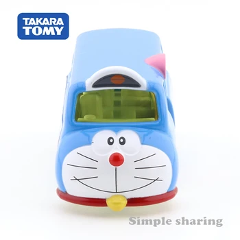 Takara Tomy Svajonė Tomica Nr. 158 Doraemon 50-mečio Vyniojimo Vonia Automobilių Karšto Pop Vaikams, Žaislai, Variklinių Transporto priemonių Diecast Metal Modelis