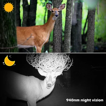 Takas Medžioklės Kamera Webcam Wildcamera Laukinių Priežiūros Night Versija Gyvūnijos Skautų Fotoaparatai, Foto Spąstus Kelio