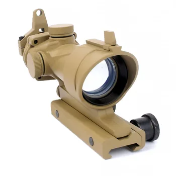 Taktinis ACOG 1X32 Red Dot Akyse Optinis uoksai ACOG Red Dot taikymo Sritis Medžioklės Monokliai Su 20mm Geležinkelių Airsoft Pistoletas