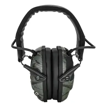 Taktinis elektroninių earmuffs anti-triukšmo garso stiprinimo fotografavimo ausines medžioklės klausos apsauga, apsauginės earmuffs