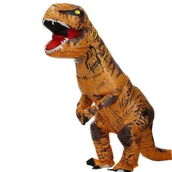 Talismanas Dinozauras, Kostiumai Vaikams, Suaugusiems Dino T Rex Pripučiamas Kostiumas Puras Helovinas Kostiumas Vyras Moteris Karnavalas Cosplay Suknelė