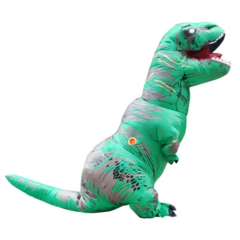 Talismanas Dinozauras, Kostiumai Vaikams, Suaugusiems Dino T Rex Pripučiamas Kostiumas Puras Helovinas Kostiumas Vyras Moteris Karnavalas Cosplay Suknelė
