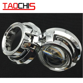 TAOCHIS Automobilių Stiliaus Automobiliai Gaubtus Kaukė 3,0 colių HELLA 3R G5 3/5 Koito Q5 Xenon Bi Projektoriaus Objektyvas Modifikavimas Žibintas