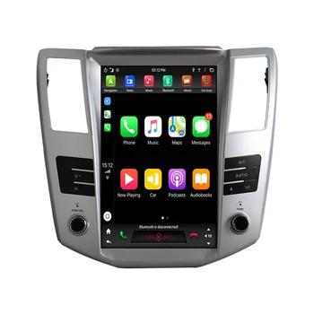 Tesla ekranas Android 9 Automobilių Multimedijos Grotuvo Lexus RX300 RX330 RX350 2004-2007 BT GPS Navi 