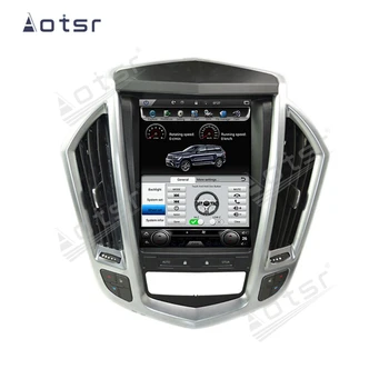 Tesla Stiliaus Ekranas Android 9 px6 Už Cadillac SRX 2009-2012 Automobilio multimedijos grotuvas Stereo Radijo Carplay GPS Navigacijos Galvos vienetas