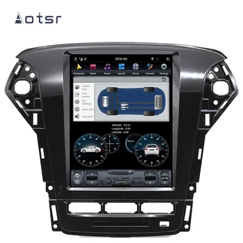 Tesla stilius Android 9.0 automobilių GPS navigacija Ford Mondeo/Fusion MK4 2011-2013 Automobilį Auto Radijas Stereo Galvos Vienetas Vertikalus Ekranas
