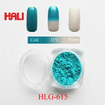 Thermochromic pigmentas,šilumos aktyvus milteliai,prekė:ALG-610,spalva:žolė žalia,įjungti temperatūra:33centigrade,1lot=10g,nemokamas pristatymas