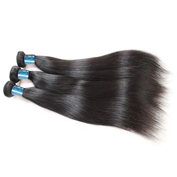 Tiesiai Mergelės Remy Plaukų Audimo Ryšulių Addbeauty Peru Žmogaus Remy Plaukų Juodosios Moterų Dvigubo Tempimo Plaukų Natūralią Spalvą
