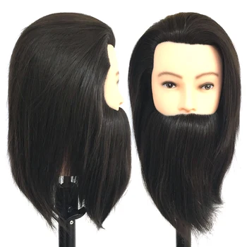 TinasheBeauty Vyrų Manekeno Galva Su 90% Sintetinių Plaukų Kirpimas Praktikos Kirpykla Šukuosena Salonas Mokyklos Mokymo Skyriaus Vadovas