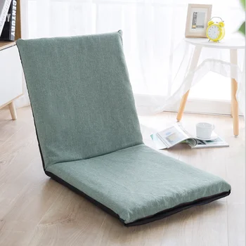 Tingus sofa tatamio vieno grindų mažos sofos bendrabutyje miegamasis plūduriuojantis langą, miegamojo sofa-lova atgal kėdė maišą pupelių sofa