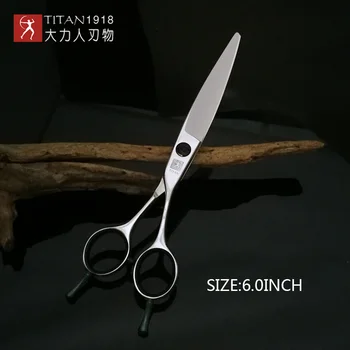 Titan 6 colių Prefessional žirklės Pjovimo Stilius Įrankis Plaukų Žirklės Nerūdijančio Plieno Salonai, Kirpyklos