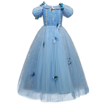 Tiulio Princesė Mergina Prom Dress Cosplay Nuslėpti Kostiumas Išgalvotas Vaikai Šalis Nešioti Suknelės Paauglys Mergaitę Cosplay Kostiumas