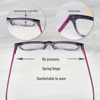 Toketorism Anti-mėlyna šviesa paprasto akinių mados moteriški akiniai trumparegystė optinio kadro