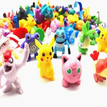 Tomy Pokemon 24pieces/maišas Veiksmų Skaičius, Anime Pav Lėlės Daug Vaikų Šalis Tiekimo Figma Žaislai Vaikams Pokemon Duomenys