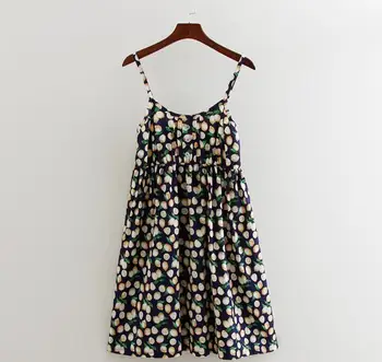 Toppies Moterų 2019 Bohemijos Sundress Saulėgrąžų Spausdinti Paplūdimio Suknelė Vintage Retro Mini Suknelė Multi Modelius